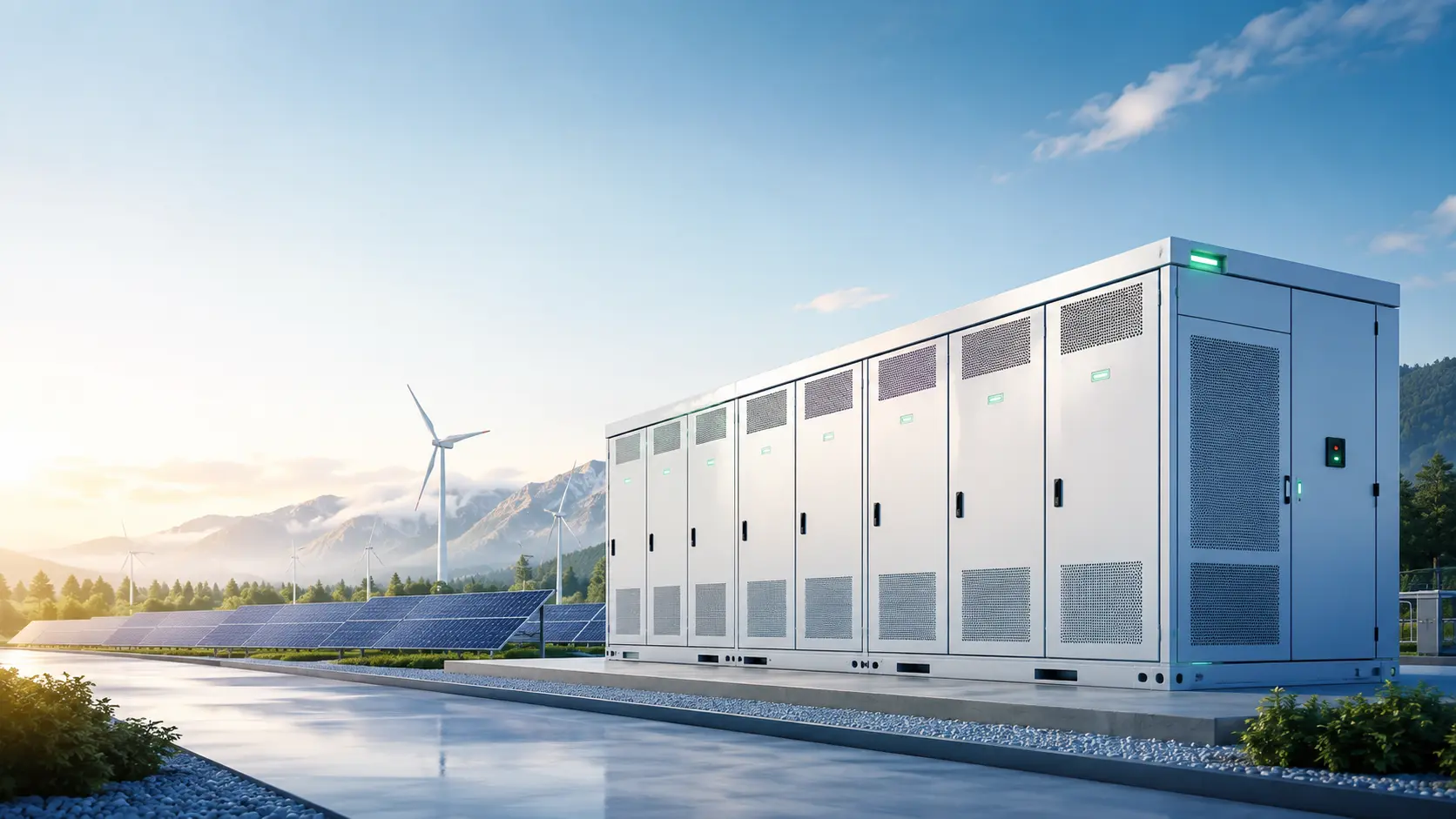 Industrial Battery Microgrid Peak Shaving